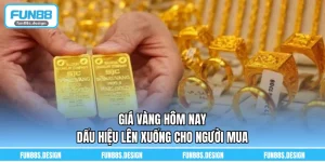 Giá Vàng Hôm Nay - Dấu Hiệu Lên Xuống Cho Người Mua
